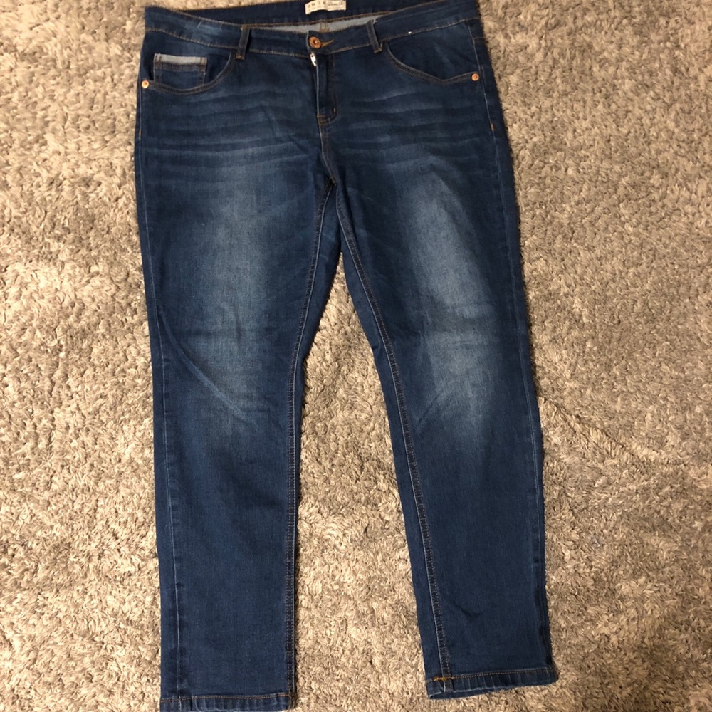 Super Cute Blue Skinny Jeans